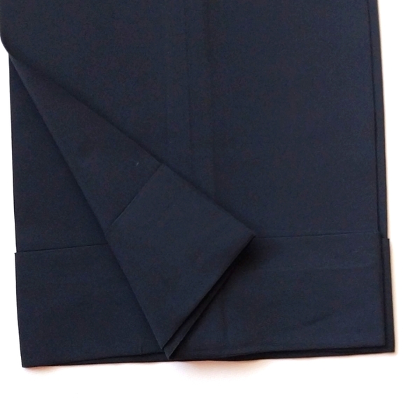 JIL SANDER Trousers Pant Tailored Classic Black Size 4 Small  Eu 34 - Picture 4 of 15